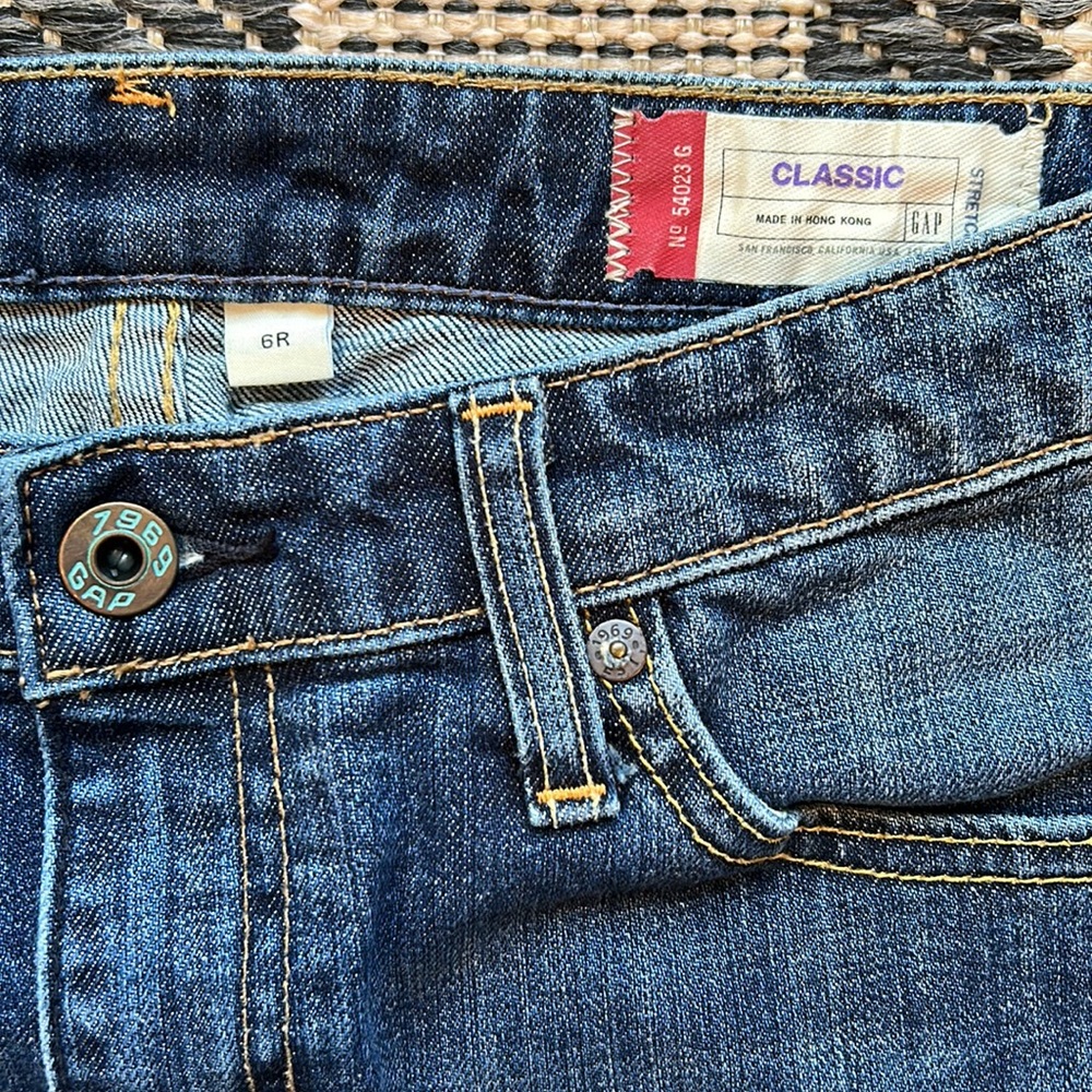 Vtg 2007 GAP Classic Jeans - Picture 2 of 15